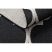 Fonott sizal floorlux szőnyeg 20608 marokkói rácsos fekete / ezüst 160x230 cm