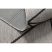 Fonott sizal floorlux szőnyeg 20605 ezüst / fekete / bézs HÁROMSZÖGEK, GEOMETRIAI  80x150 cm
