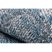 Fonott sizal szőnyeg LOFT 21213 kék / ezüst / elefántcsont 120x170 cm