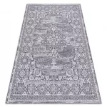 Kab. Fonott sizal szőnyeg LOFT 21213 szürke / ezüst / elefántcsont 140x200 cm