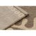 Fonott sizal floorlux szőnyeg 20645 kávé / természetes 60x110 cm