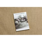 Kab. Fonott sizal floorlux szőnyeg kör 20195 mais / coffee kör 200 cm