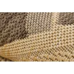 Kab. Fonott sizal floorlux szőnyeg kör 20195 mais / coffee kör 200 cm