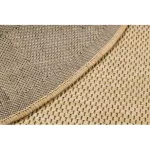 Kab. Fonott sizal floorlux szőnyeg kör 20195 mais / coffee kör 160 cm