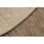 Kab. Fonott sizal floorlux szőnyeg kör 20195 coffee / mais kör 120 cm