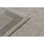 Kab. Fonott sizal floorlux szőnyeg 20078 ezüst  / fekete 200x290 cm