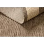 Kab. Fonott sizal floorlux szőnyeg 20195 coffee / mais 200x290 cm