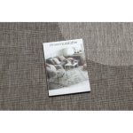 Kab. Fonott sizal floorlux szőnyeg 20078 ezüst  / fekete 60x110 cm