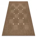 Kab. Fonott sizal floorlux szőnyeg 20079 coffee / mais 60x110 cm