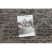 Fonott sizal floorlux szőnyeg 20211 ezüst  / FEKETE 160x230 cm