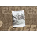 Kab. Fonott sizal floorlux szőnyeg 20221 coffe / mais 200x290 cm