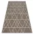 Kab. Fonott sizal floorlux szőnyeg 20508 taupe / pezsgő HÁROMSZÖGEK 140x200 cm