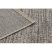 Fonott sizal floorlux szőnyeg 20389 ezüst / fekete KEVEREDÉS 120x170 cm