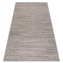   Fonott sizal floorlux szőnyeg 20389 ezüst / fekete KEVEREDÉS 80x150 cm
