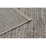 Kab. Fonott sizal floorlux szőnyeg 20389 ezüst / fekete KEVEREDÉS 140x200 cm