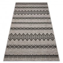   Fonott sizal floorlux szőnyeg 20510 ezüst / fekete 120x170 cm