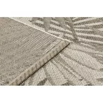Kab. Fonott sizal floorlux szőnyeg 20504 levelek pezsgő / sötét szürke dzsungel 160x230 cm