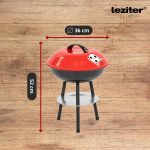 Faszenes kerti gömb grillsütő