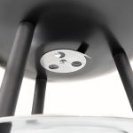 Faszenes kerti gömb grillsütő