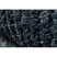 Szőnyeg SEVILLA PC00B csíkok kék ehér Rojt Berber shaggy 140x190 cm