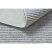 Szőnyeg SEVILLA PC00B csíkok szürke ehér Rojt Berber shaggy 140x190 cm