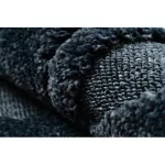 Kab. Szőnyeg SEVILLA Y499B gyémánt kék Rojt BERBER shaggy 120x170 cm