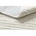Szőnyeg SEVILLA AC53B csíkok fehér ehér Rojt Berber shaggy 160x220 cm