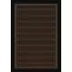 Ber. EQOS 0001 barna 80 x 150 cm modern szőnyeg