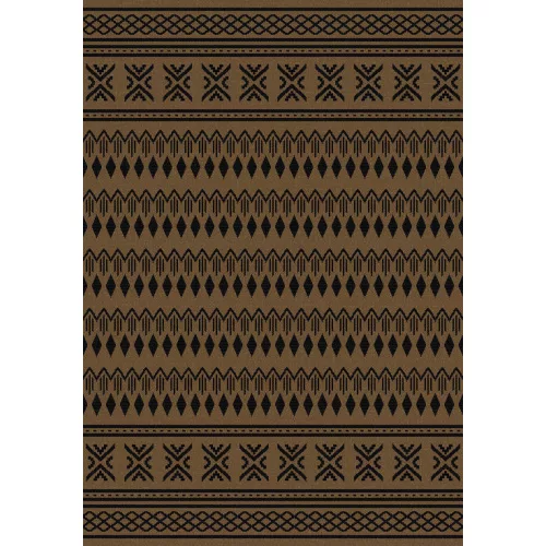 Ber. EQOS 0002 barna 120 x 180 cm modern szőnyeg