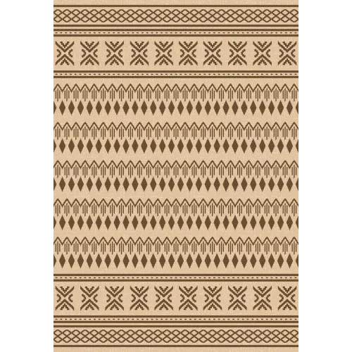 Ber. EQOS 0002 bézs 140 x 190 cm modern szőnyeg