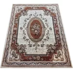 Dy. Exclusive 04 N - barna rozeta 80 x 150 cm szőnyeg