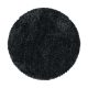 Ay. FLUFFY 3500 ANTHRAZIT 120 x 120 -kör szőnyeg