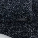 Ay. FLUFFY 3500 ANTHRAZIT 80 x 80 -kör szőnyeg