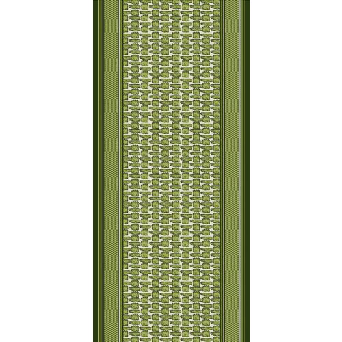 Ber. GEL RUNNER 1002 zöld 120 cm széles futószőnyeg méterben