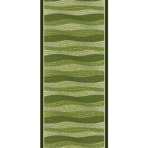 Ber. GEL RUNNER 1015 zöld 57 cm széles futószőnyeg méterben