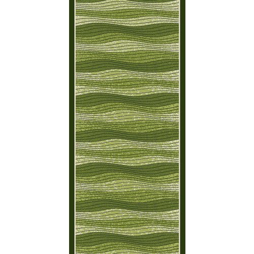 Ber. GEL RUNNER 1015 zöld 120 cm széles futószőnyeg méterben