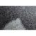 Sketch szőnyeg - F730 szürke / fehér Lóhere Marokkói Trellis 180x270 cm