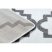 Sketch szőnyeg - F343 krém / szürke Lóhere Marokkói Trellis 120x170 cm