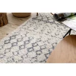 Kab. Szőnyeg BERBER AGADIR G0522 krém / szürke Rojt shaggy 160x220 cm