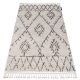 Szőnyeg BERBER FEZ G0535 bézs / barna Rojt shaggy 160x220 cm