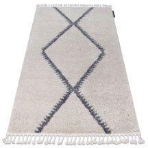   Szőnyeg Berber meknes B5910 krém / szürke Rojt shaggy 80x150 cm