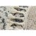 Szőnyeg BERBER AGADIR G0522 kör krém / szürke Rojt shaggy kör 160 cm