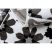 ALTER szőnyeg Porto Virágok szürke 120x170 cm