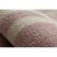 HAMPTON szőnyeg Lux kör rózsaszín kör 120 cm