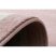 HAMPTON szőnyeg Lux kör rózsaszín kör 120 cm