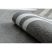 HAMPTON szőnyeg szürke 120x170 cm