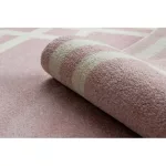 Kab. HAMPTON szőnyeg Lux kör rózsaszín kör 140 cm
