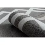 Kab. HAMPTON szőnyeg Lux kör szürke kör 140 cm