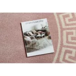 Kab. HAMPTON szőnyeg Grecos kör rózsaszín kör 160 cm