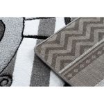 Kab. PETIT szőnyeg MADARAK szürke 140x190 cm